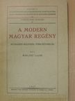 Miklósy Lajos - A modern magyar regény [antikvár]