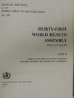 Thirty-First World Health Assembly Geneva, 8-24 May 1978 II. [antikvár]