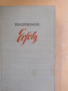 Lion Feuchtwanger - Erfolg [antikvár]
