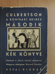 Ely Culbertson - A kontrakt bridzs második kék könyve [antikvár]