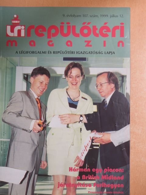 LRI Repülőtéri Magazin 1999. július [antikvár]