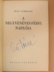 Jean Guéhenno - A negyvenéves férfi naplója [antikvár]