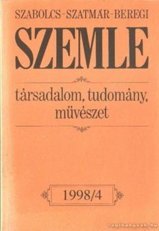 Mező András - Szabolcs-Szatmár-Beregi szemle 1998/4. [antikvár]