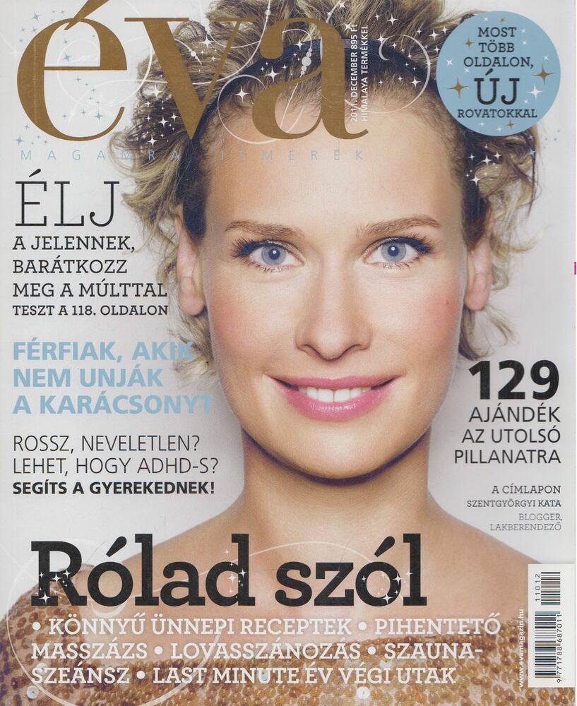 Pócsik Anita - Éva magazin 2014. december [antikvár]