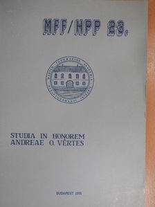 Ajtony Péter - Studia in honorem Andreae O. Vértes [antikvár]