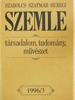 Ágh István - Szabolcs-Szatmár-Beregi Szemle 1996. augusztus [antikvár]