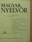 Elekfi László - Magyar Nyelvőr 1966. január-március [antikvár]