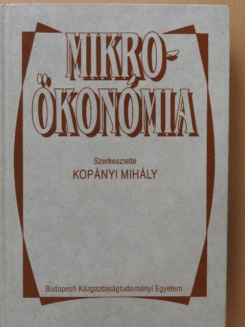 Berde Éva - Mikroökonómia [antikvár]