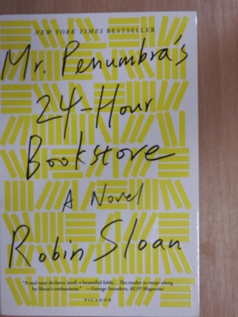 Robin Sloan - Mr. Penumbra's 24-Hour Bookstore [antikvár]
