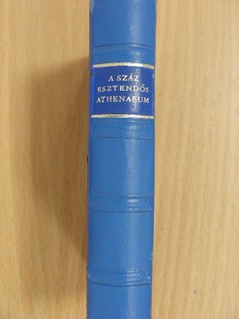 Bánáti Ágnes - A százesztendős Athenaeum (minikönyv) [antikvár]