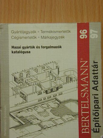Bertelsmann - Építőipari adattár 96/97 [antikvár]
