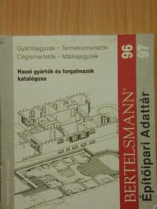 Bertelsmann - Építőipari adattár 96/97 [antikvár]