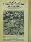 Jávorka S. - Pótfüzetek a Természettudományi Közlönyhöz 1940. július-szeptember [antikvár]