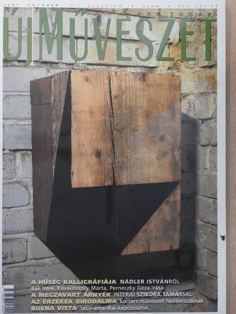 Bagyó Anna - Új Művészet 2001. október [antikvár]