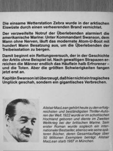 Alistair MacLean - Eisstation Zebra [antikvár]