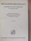 Der Kleine Brockhaus Handbuch des Wissens [antikvár]