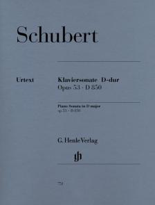 Franz Schubert - KLAVIERSONATE D-DUR OP.53 D 850 URTEXT (MIES/THEOPOLD)