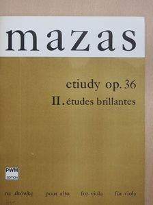 Mazas - Etiudy op. 36 [antikvár]