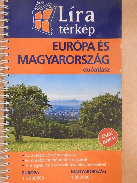 Európa és Magyarország duóatlasz [antikvár]