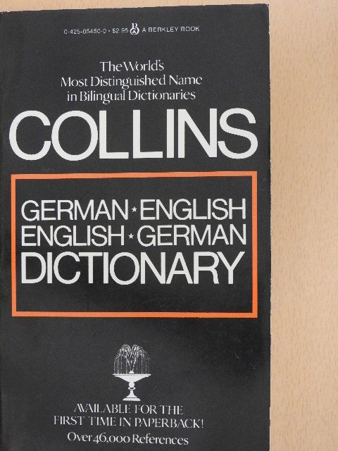 Collins German-English/English-German Dictionary [antikvár]