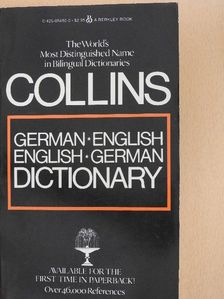 Collins German-English/English-German Dictionary [antikvár]