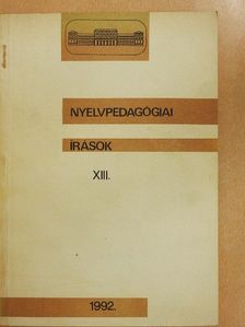 Bencze Ildikó - Nyelvpedagógiai írások XIII. [antikvár]