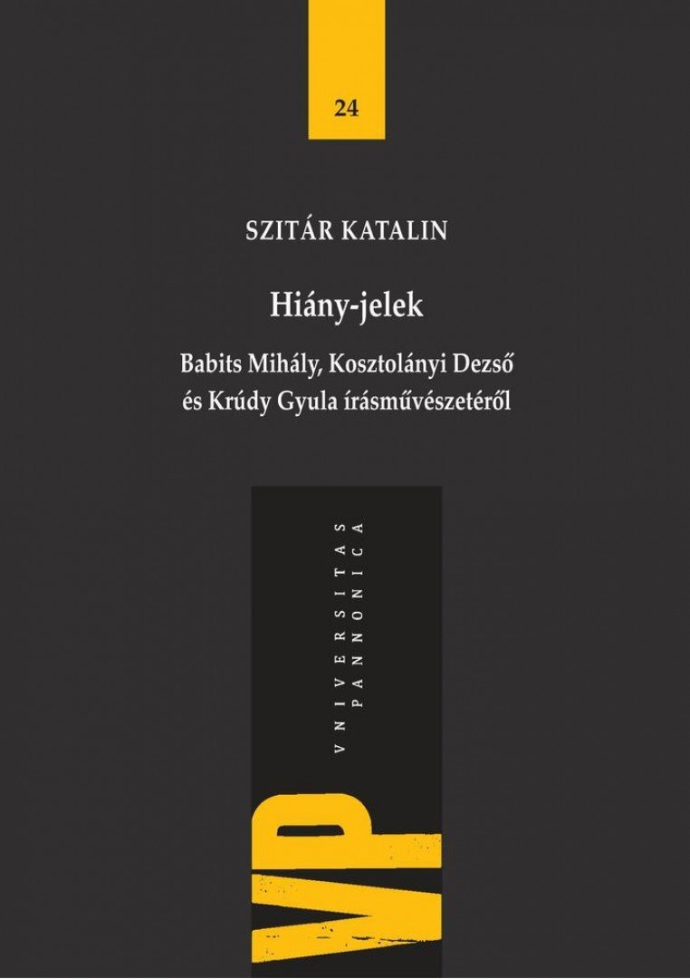 Szitár Katalin - Hiány-jelek [antikvár]
