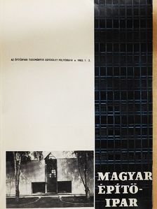 Fülöp Imre - Magyar Építőipar 1983/1-2. [antikvár]