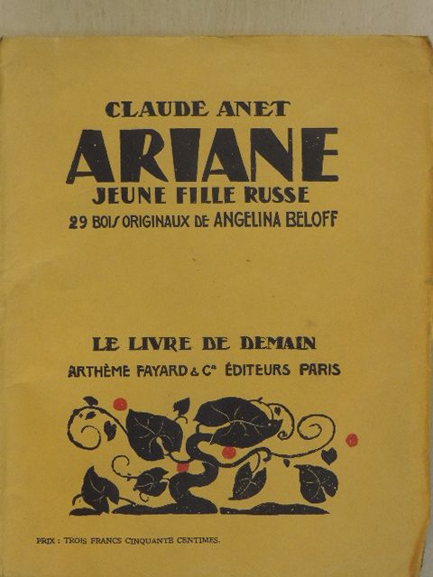 Claude Anet - Ariane, jeune fille russe [antikvár]