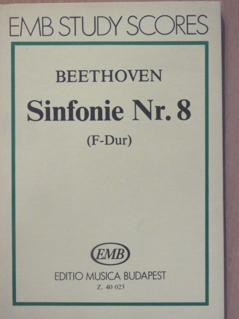 Ludwig van Beethoven - Sinfonie Nr. 8 (F-Dur) [antikvár]
