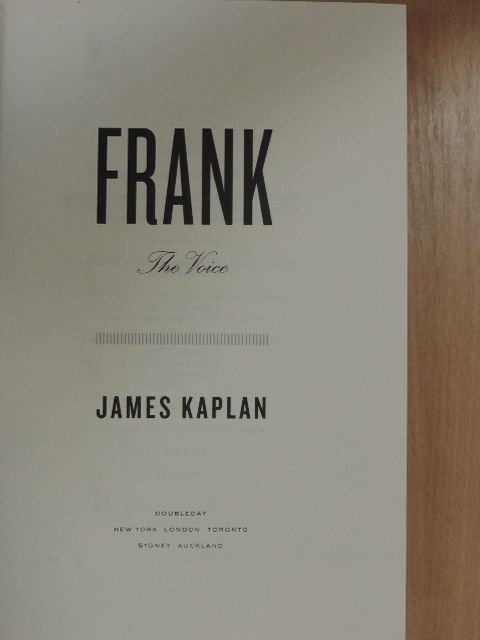 James Kaplan - Frank [antikvár]