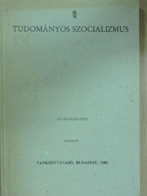Magyar György - Tudományos szocializmus [antikvár]