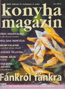 PÁKOZDI JUDIT - Konyha magazin 2003. február [antikvár]