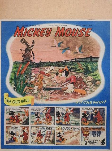 Walt Disney - Mickey Mouse 5 March 1949 [antikvár]