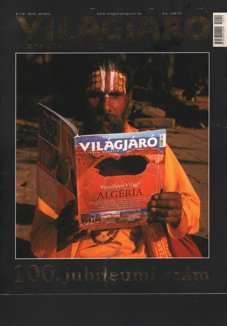 SZABÓ VIRÁG - Világjáró utazási magazin 2010. október [antikvár]