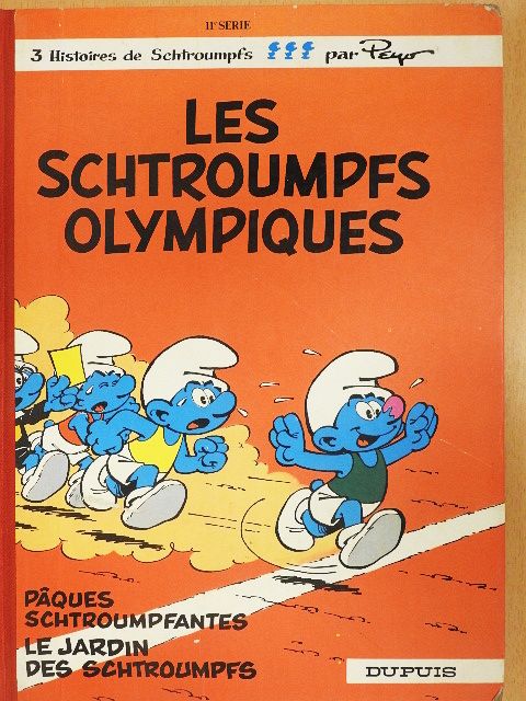Peyo - Les Schtroumpfs Olympiques/Paques Schtroumpfantes/Le Jardin des Schtroumpfs [antikvár]