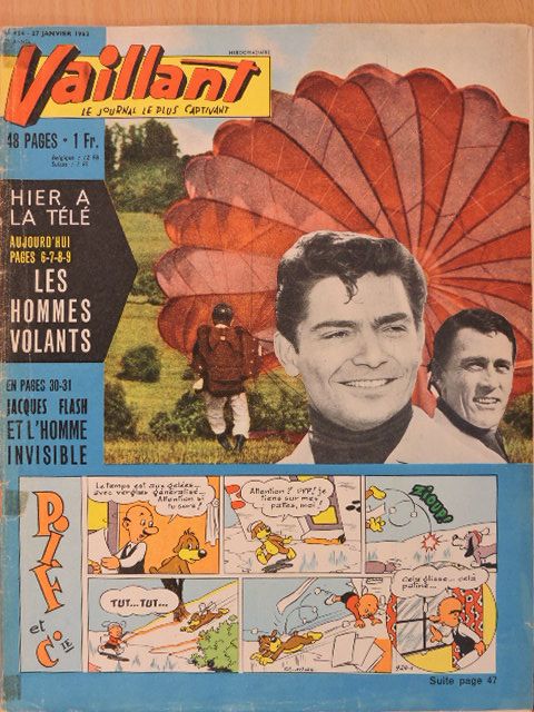 Jean Tabary - PIF Vaillant 27. Janvier 1963 [antikvár]
