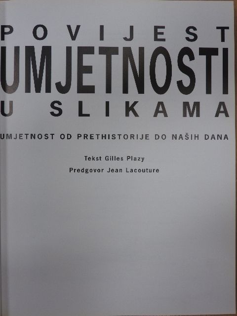 Gilles Plazy - Povijest Umjetnosti u Slikama [antikvár]