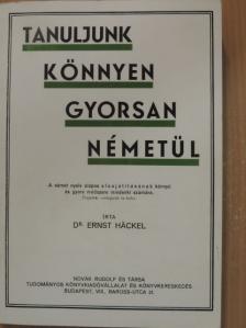Dr. Ernst Hackel - Tanuljunk könnyen, gyorsan németül! [antikvár]
