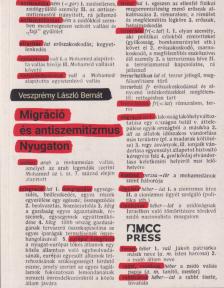 Veszprémy László Bernát - Migráció és antiszemitizmus Nyugaton [antikvár]