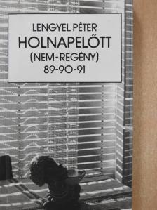 Lengyel Péter - Holnapelőtt [antikvár]