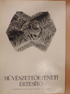 Baranyai Béláné - Művészettörténeti Értesítő 1966/3-4. [antikvár]