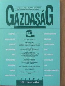 Akar László - Gazdaság 2001. tavasz-ősz [antikvár]