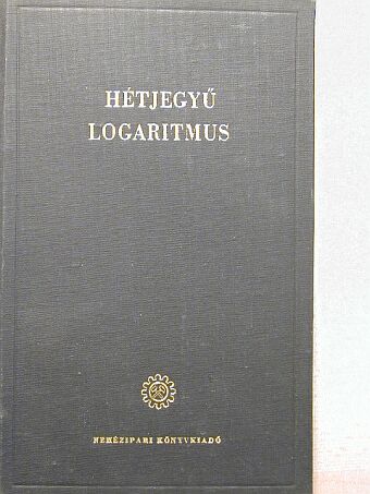 Hétjegyű logaritmus [antikvár]
