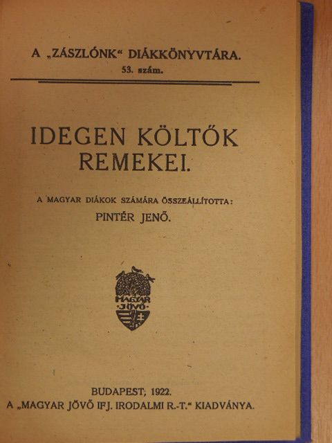 Burns - Idegen költők remekei [antikvár]