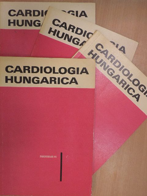 Dr. Álló Géza - Cardiologia Hungarica 1985/1-4. [antikvár]