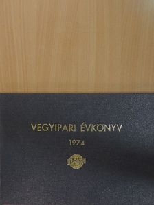 Vegyipari Évkönyv 1974. [antikvár]