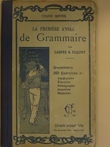 Fleury - La premiére année de grammaire [antikvár]