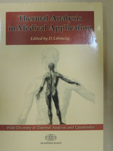 N. Wiegand - Thermal Analysis in Medical Application [antikvár]