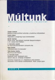 Múltunk 2000/3 [antikvár]